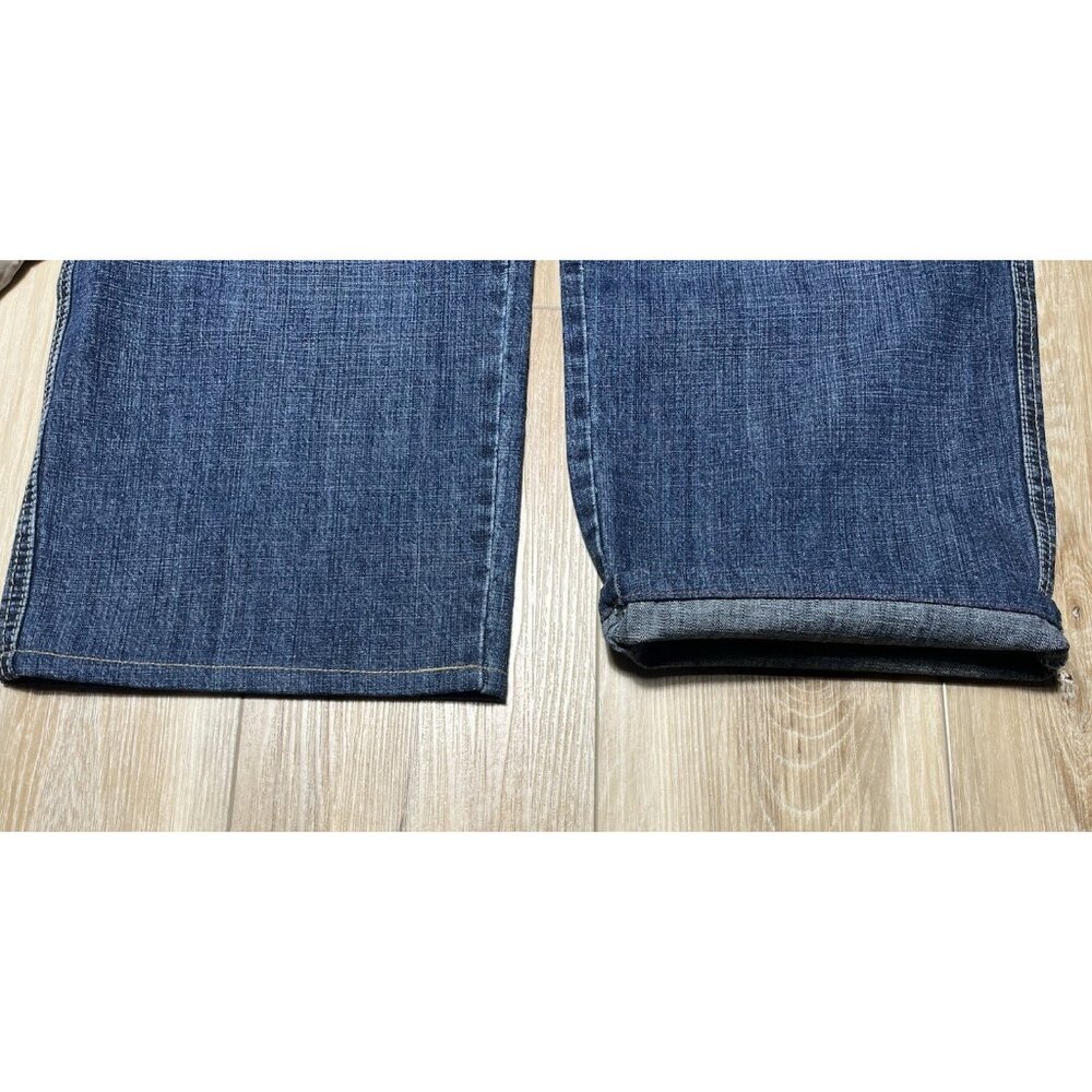 Vintage Marithe Francois Girbaud Wide Leg Baggy Denim Jeans - Men Size 34 X 29 - Picture 8 of 16